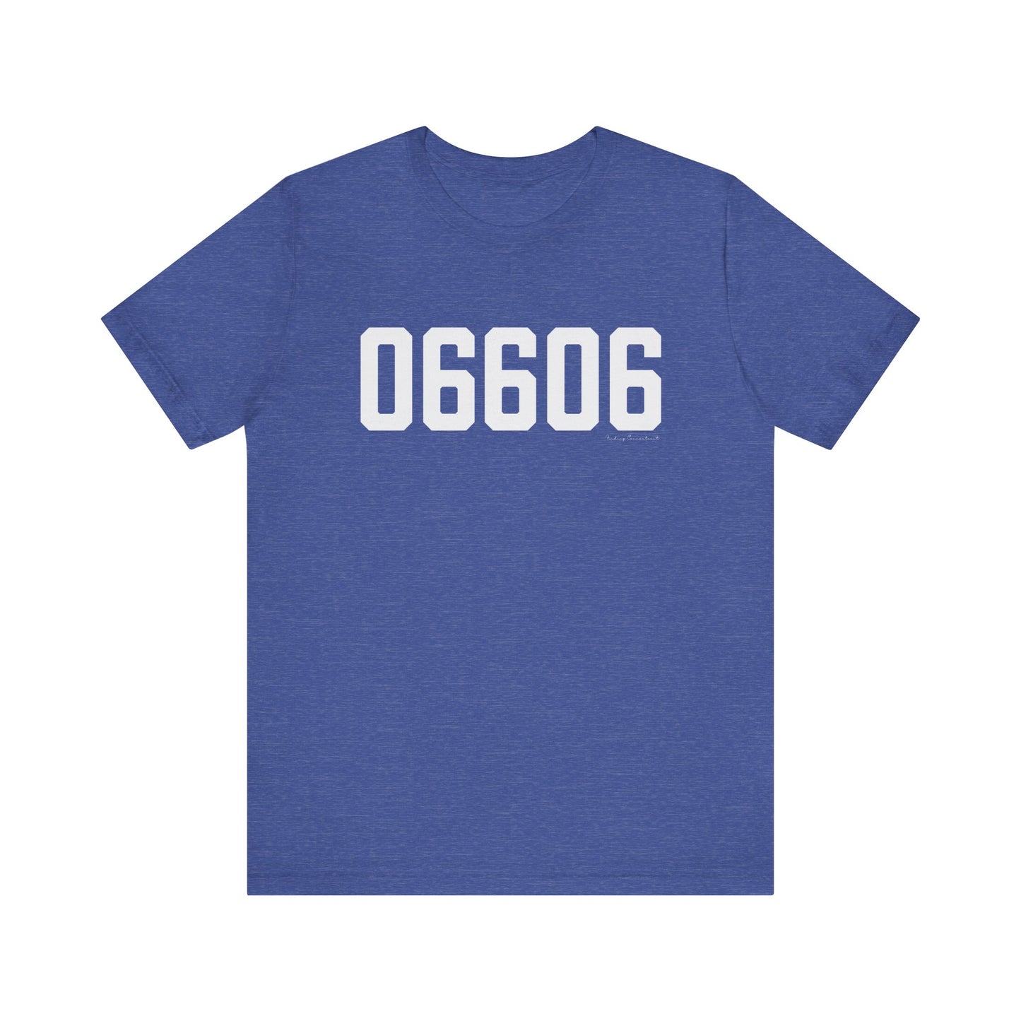 06606 Bridgeport CT Zip Code Unisex Jersey Short Sleeve T-Shirt
