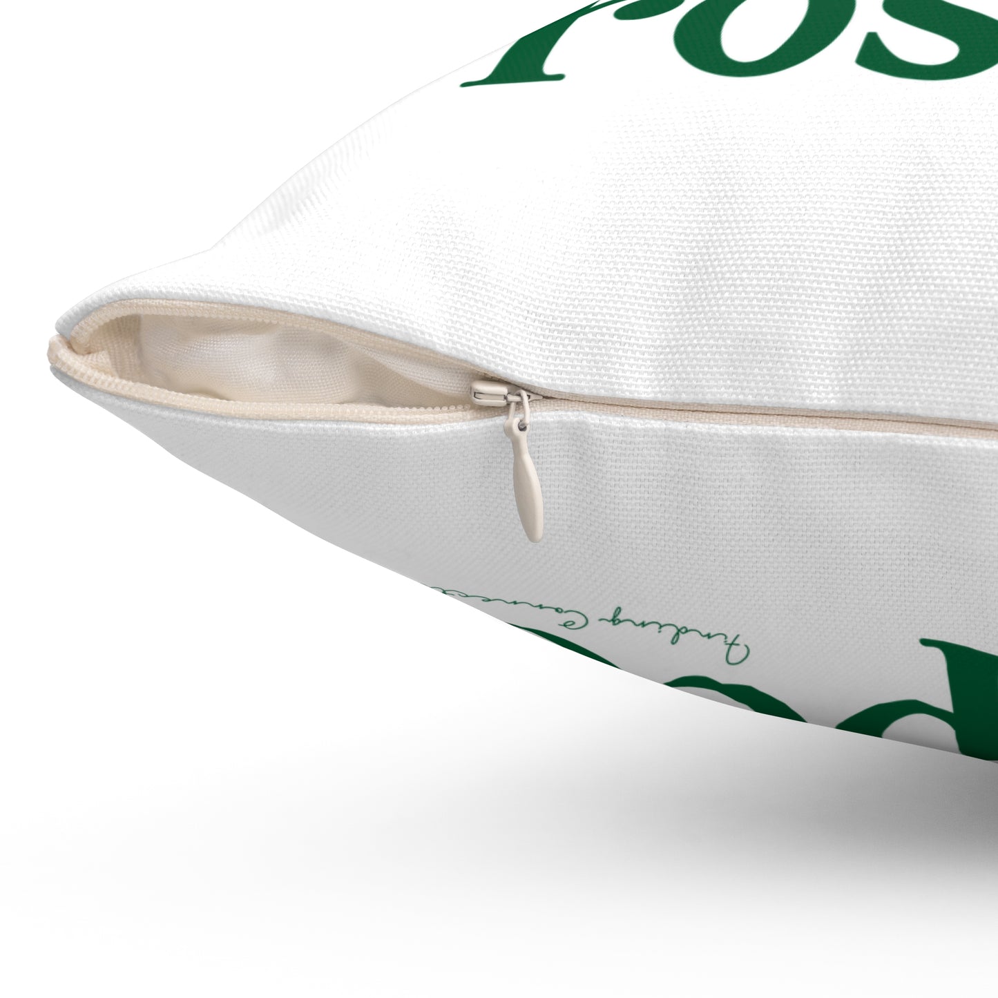 I Clover Prospect Spun Polyester Square Pillow