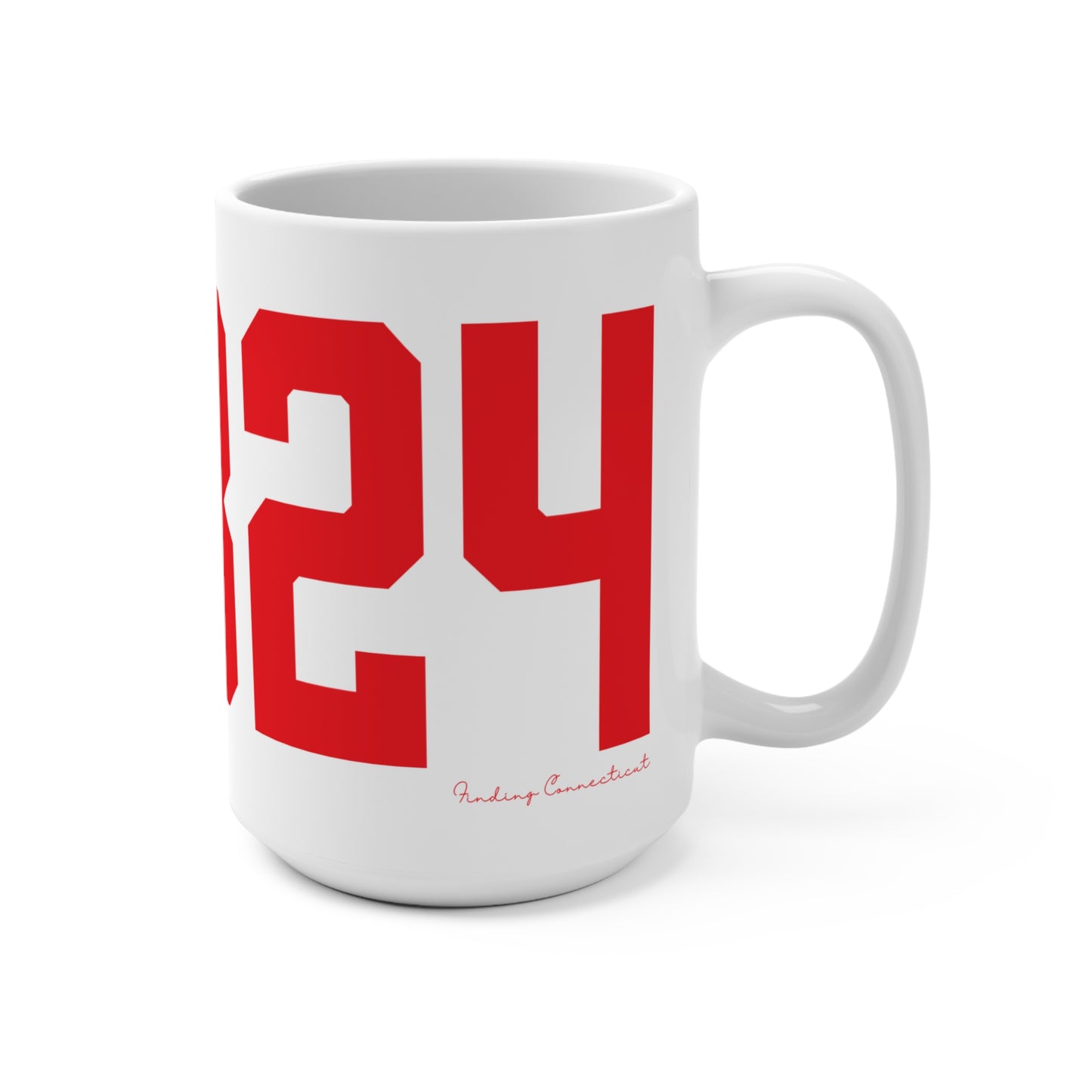 06824 Fairfield Connecticut Zip Code Mug 15oz