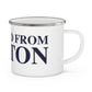 Just a kid from Weston Enamel Camping Mug