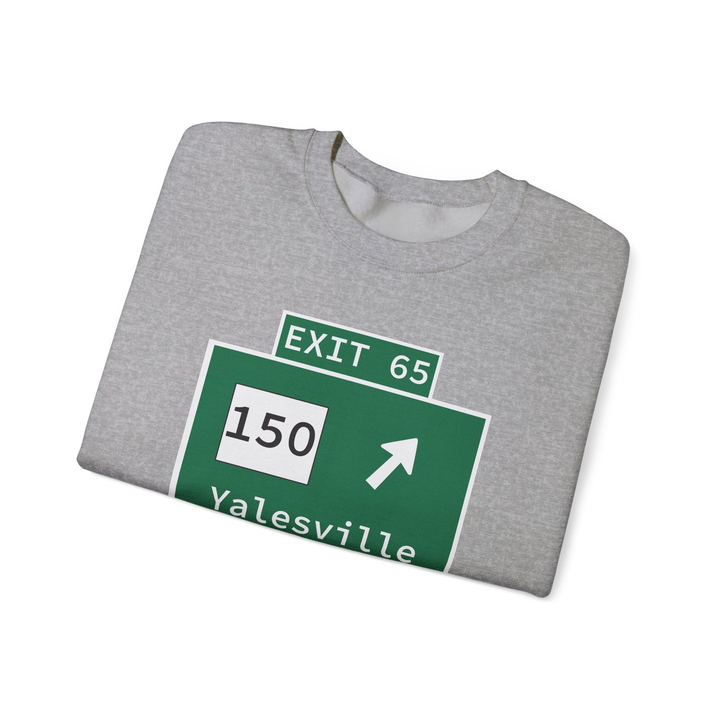 Vintage WCP Exit 65 Sign Unisex Heavy Blend™ Crewneck Sweatshirt