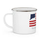 Windsor Connecticut Flag Enamel Camping Mug
