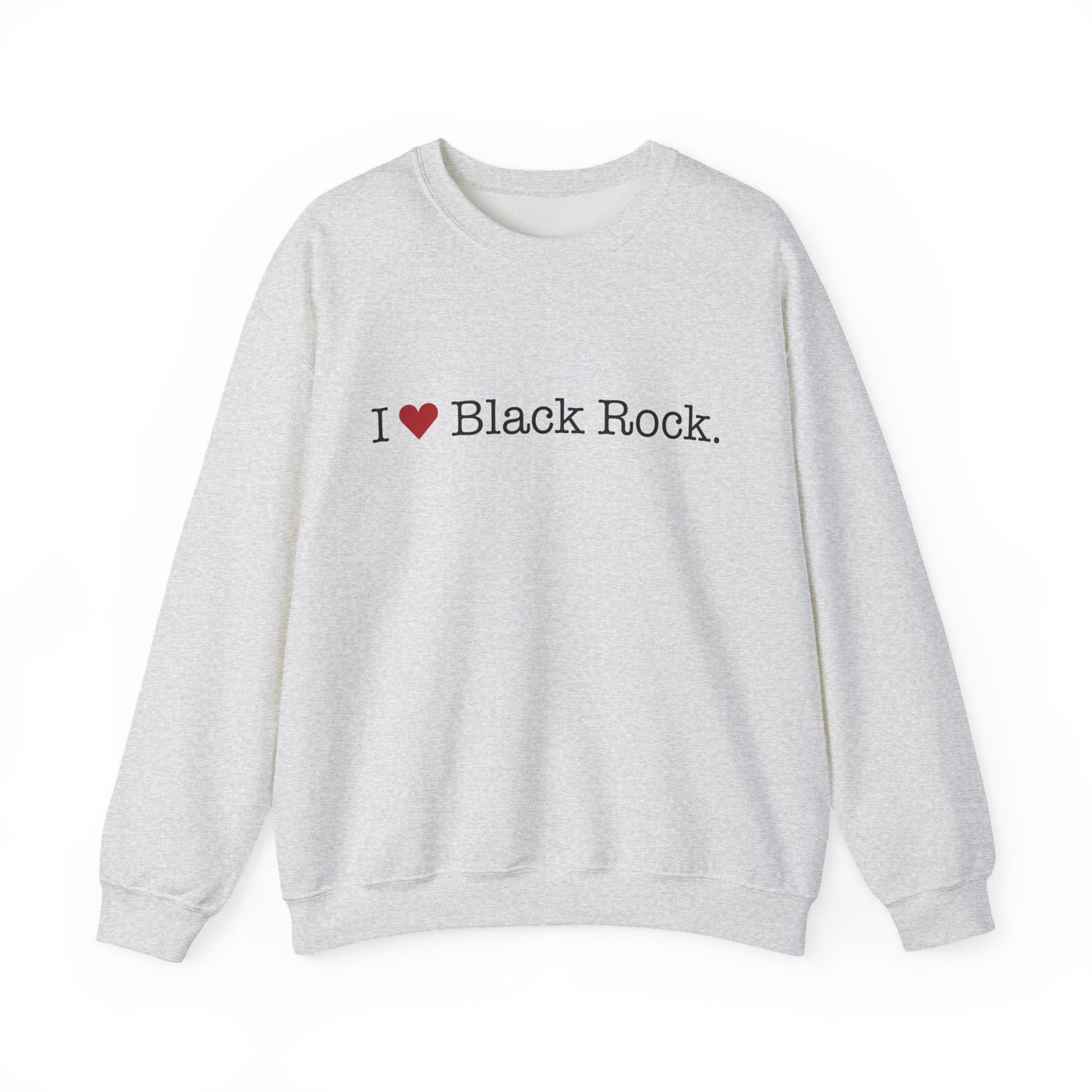 I Heart Black Rock. Unisex Heavy Blend™ Crewneck Sweatshirt