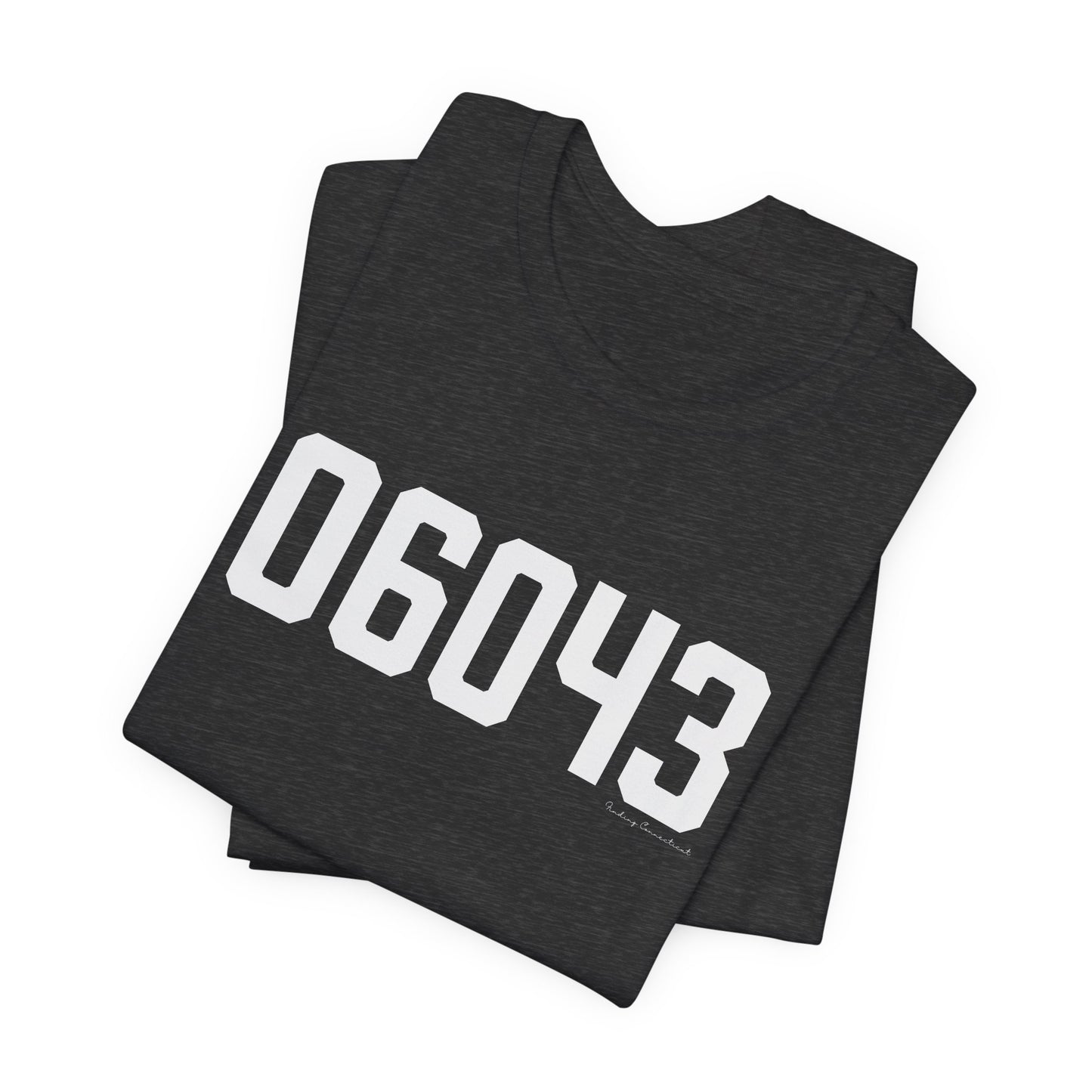06043 Bolton CT Zip Code Unisex Jersey Short Sleeve T-Shirt