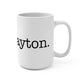 I Heart Rowayton. Mug 15oz