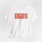 06811 Danbury Connecticut Zip Code Unisex Jersey Short Sleeve T-Shirt