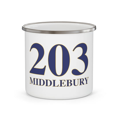 203 Middlebury Enamel Camping Mug