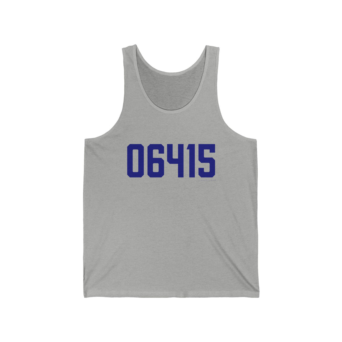 06415 Colchester Connecticut Zip Code  Unisex Jersey Tank Top