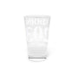 Redding 203 Connecticut  Pint Glass, 16oz