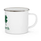 I Clover Killingworth Enamel Camping Mug