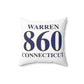 Warren 860 Connecticut Polyester Square Pillow