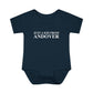 Just a kid from Andover Infant Baby Rib Bodysuit