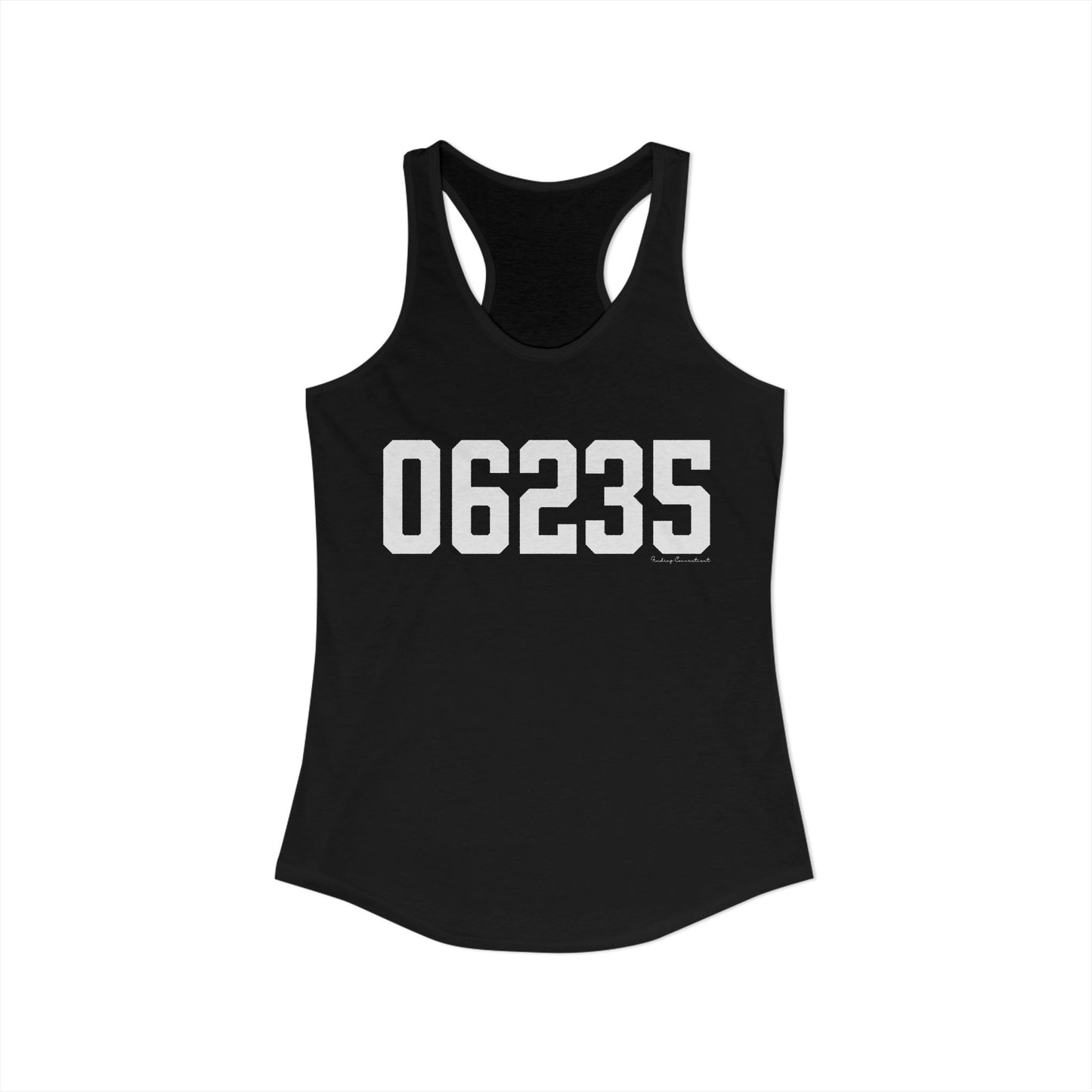 06235 Chaplin CT Zip Code Women's Ideal Racerback Tank Top