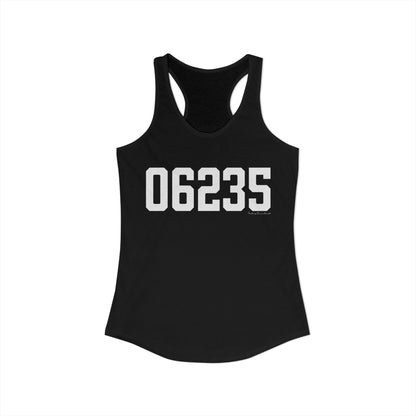 06235 Chaplin CT Zip Code Women's Ideal Racerback Tank Top