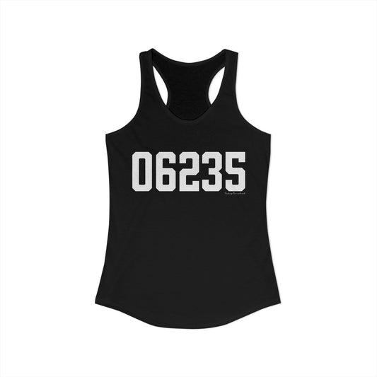 06235 Chaplin CT Zip Code Women's Ideal Racerback Tank Top