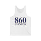 860 Clinton Unisex Jersey Tank