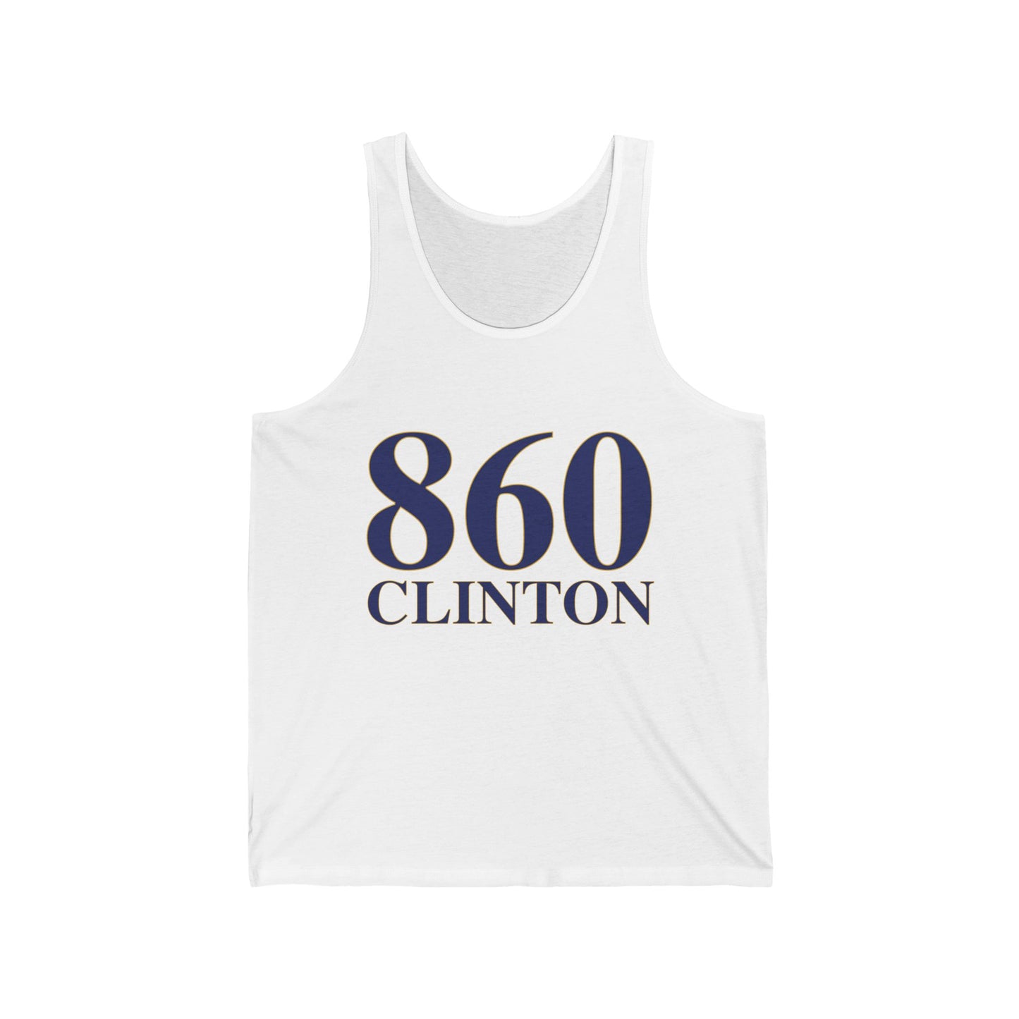 860 Clinton Unisex Jersey Tank