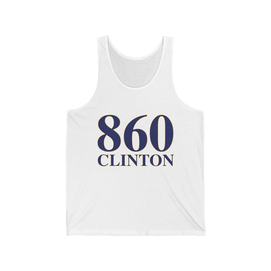 860 Clinton Unisex Jersey Tank