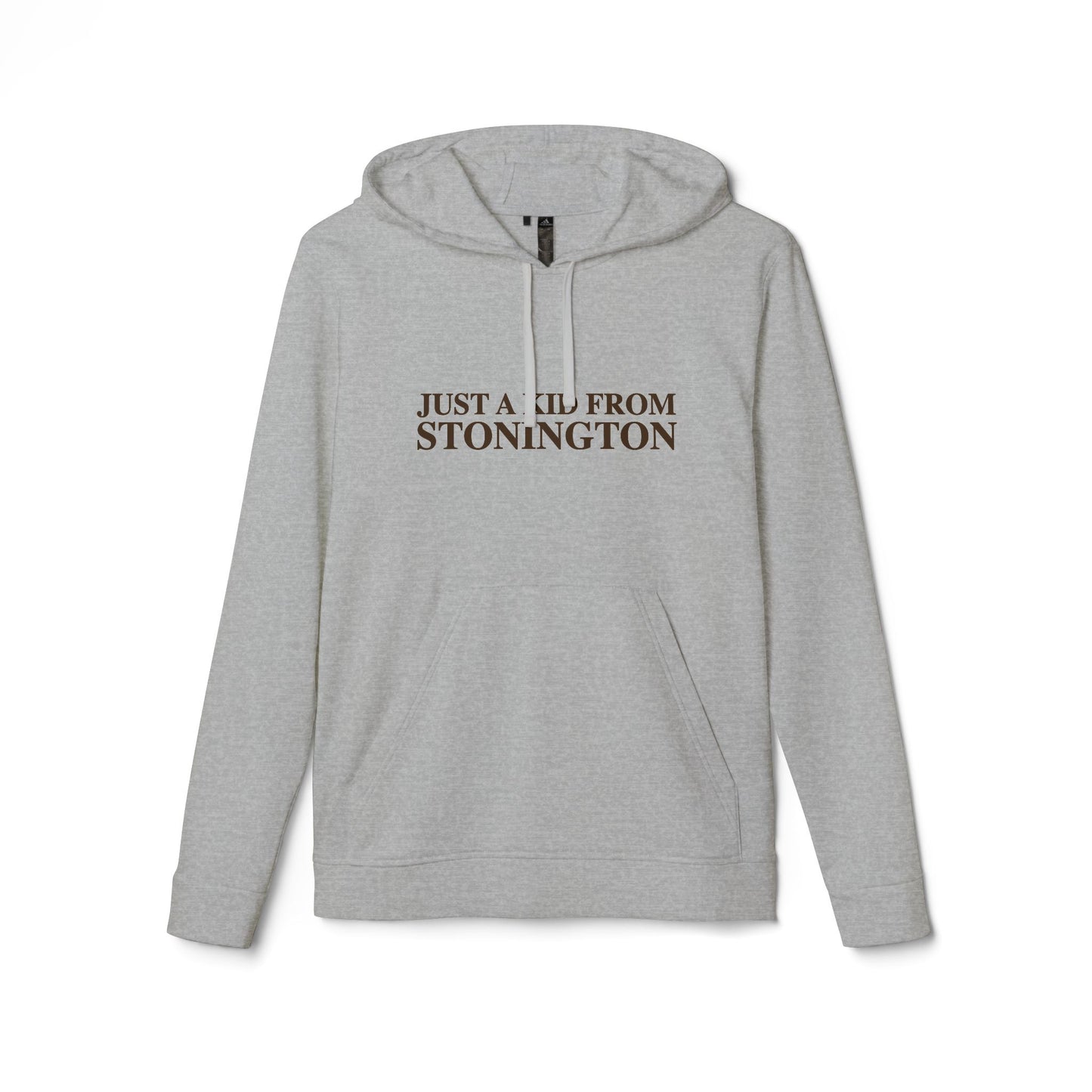Just a kid from Stonington adidas Unisex Fleece Hoodie
