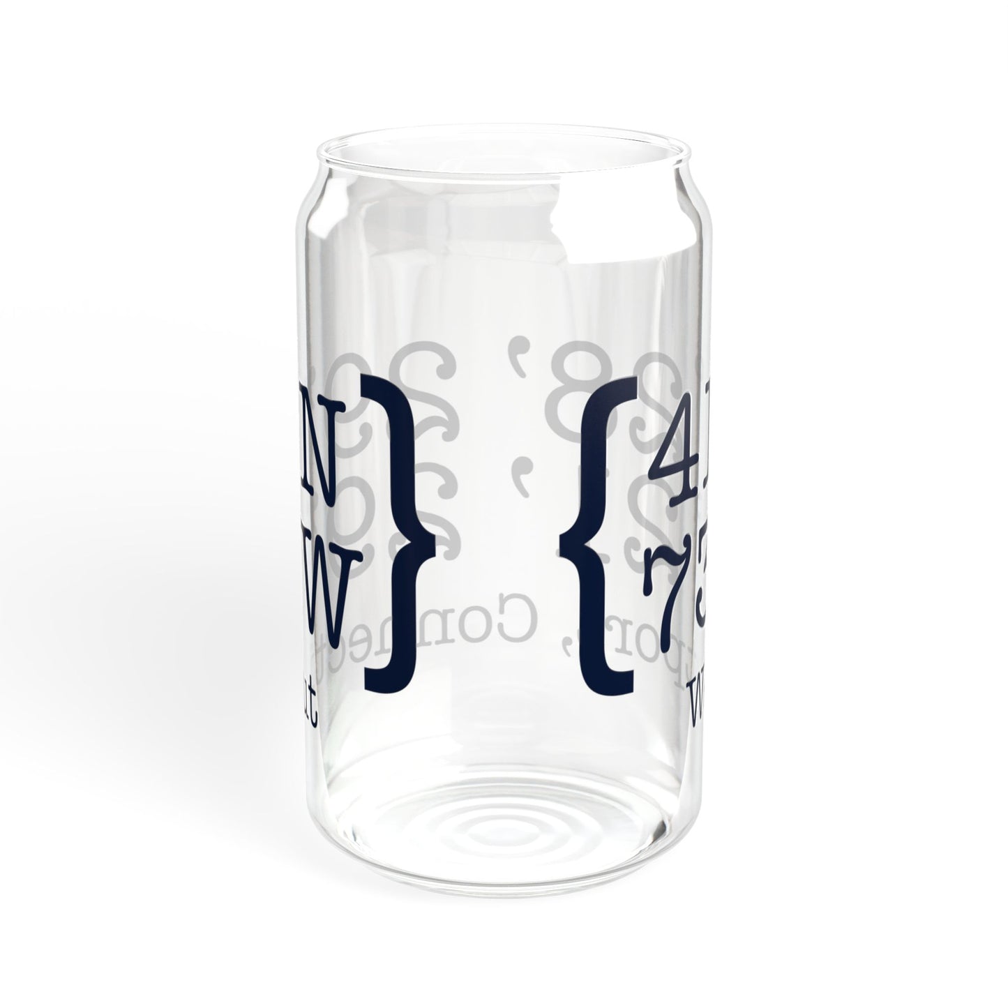 Westport Coordinates Sipper Glass, 16oz