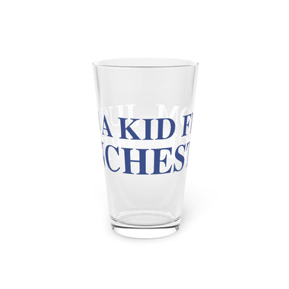 Just a kid from Winchester  Pint Glass, 16oz