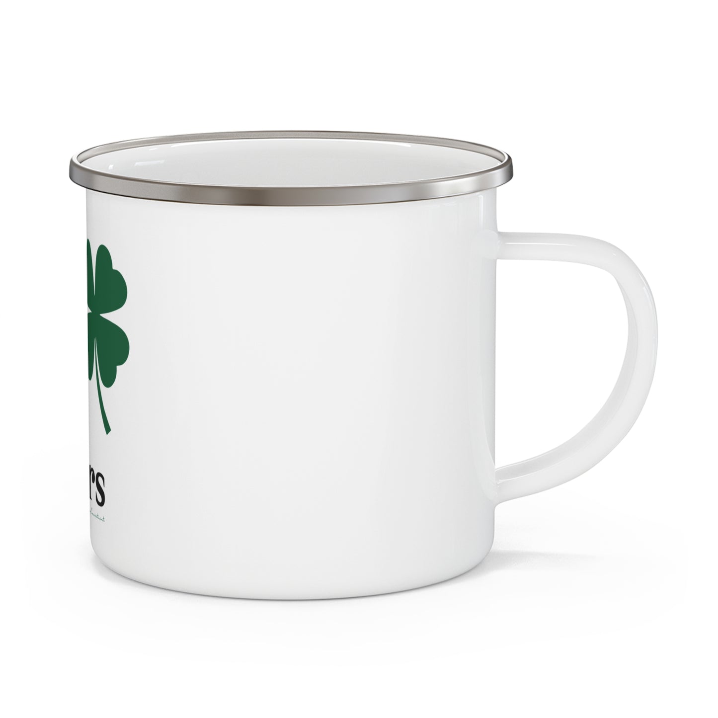 I Clover Storrs Enamel Camping Mug
