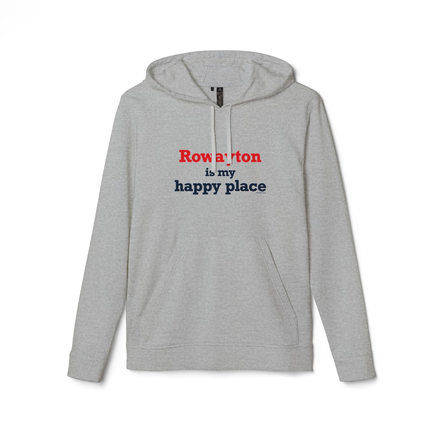 Rowayton is My Happy Place adidas Unisex Fleece Hoodie