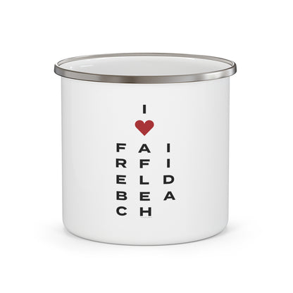Fairfield Beach Vision Enamel Camping Mug