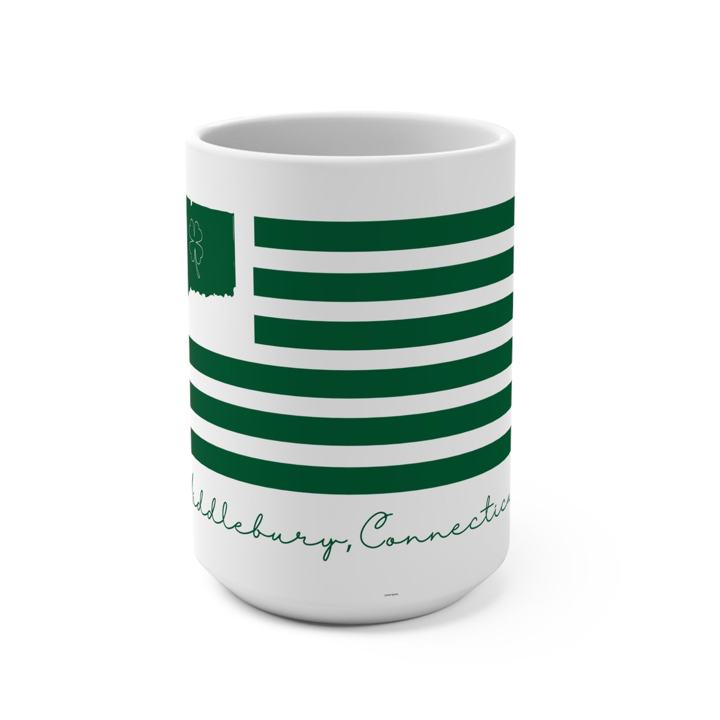 Middlebury Connecticut St. Patrick’s Day Flag Mug 15oz