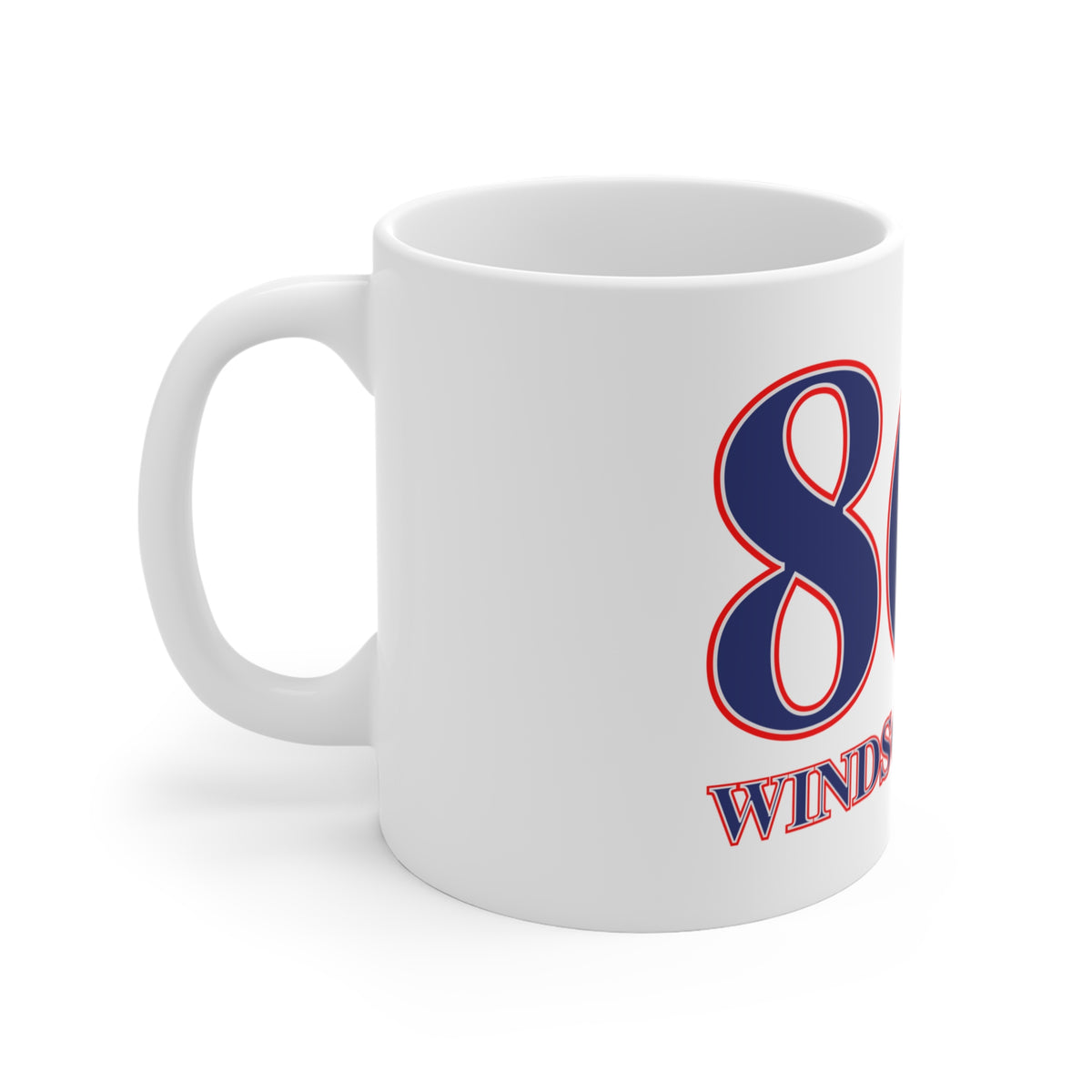 Windsor Locks Red, White & Blue Mug 11oz