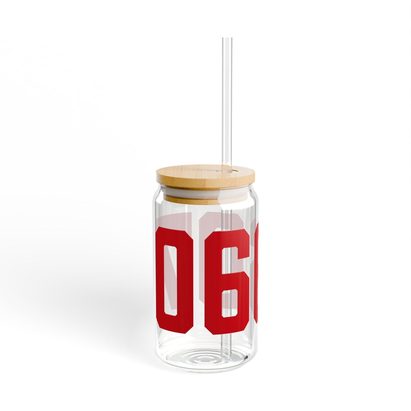 06607 Bridgeport Connecticut Zip Code Sipper Glass, 16oz