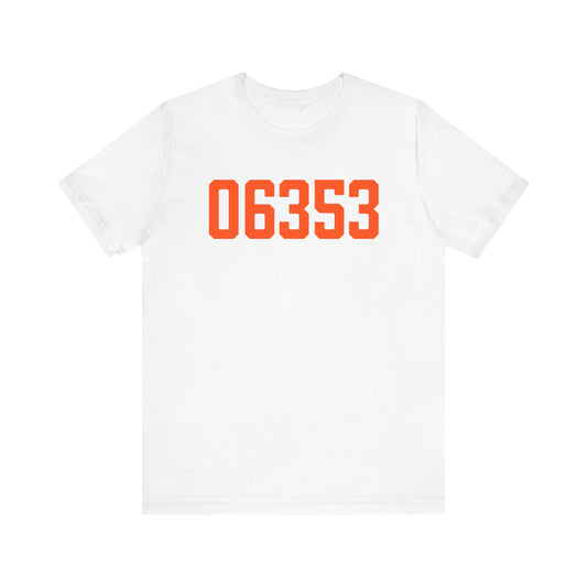 06353 Montville Connecticut Zip Code Unisex Jersey Short Sleeve T-Shirt