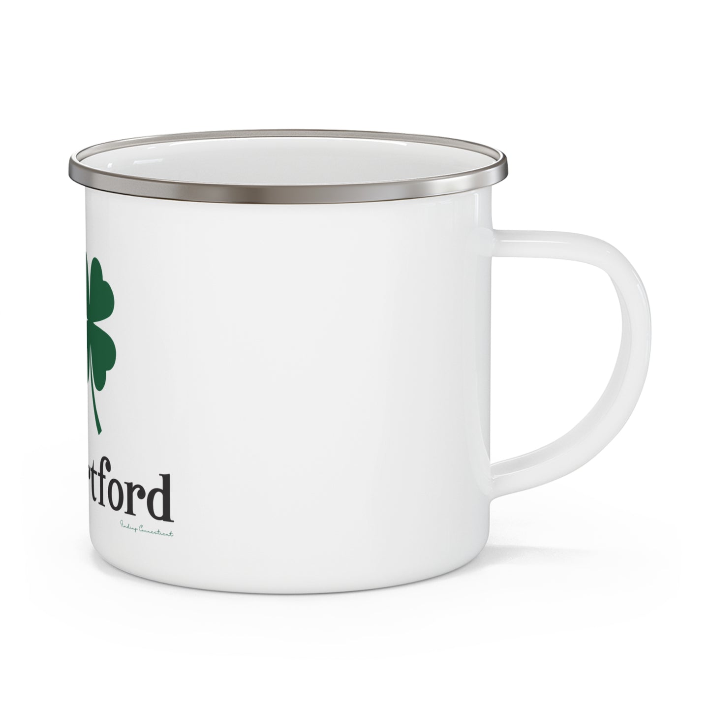 I Clover New Hartford Enamel Camping Mug