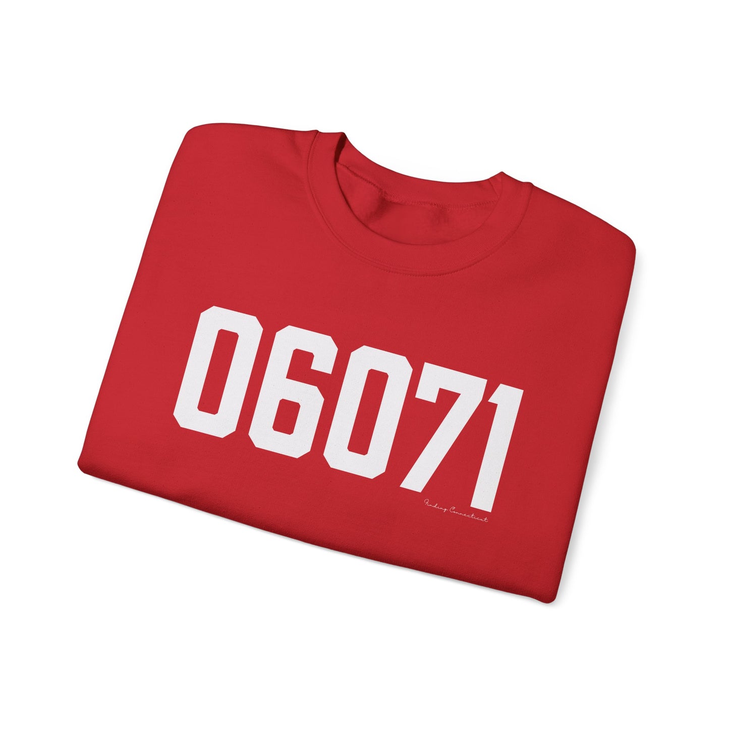 06071 Somers CT Zip Code Unisex Heavy Blend™ Crewneck Sweatshirt