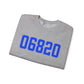 06820 - Darien Connecticut Zip Code  Unisex Heavy Blend™ Crewneck Sweatshirt