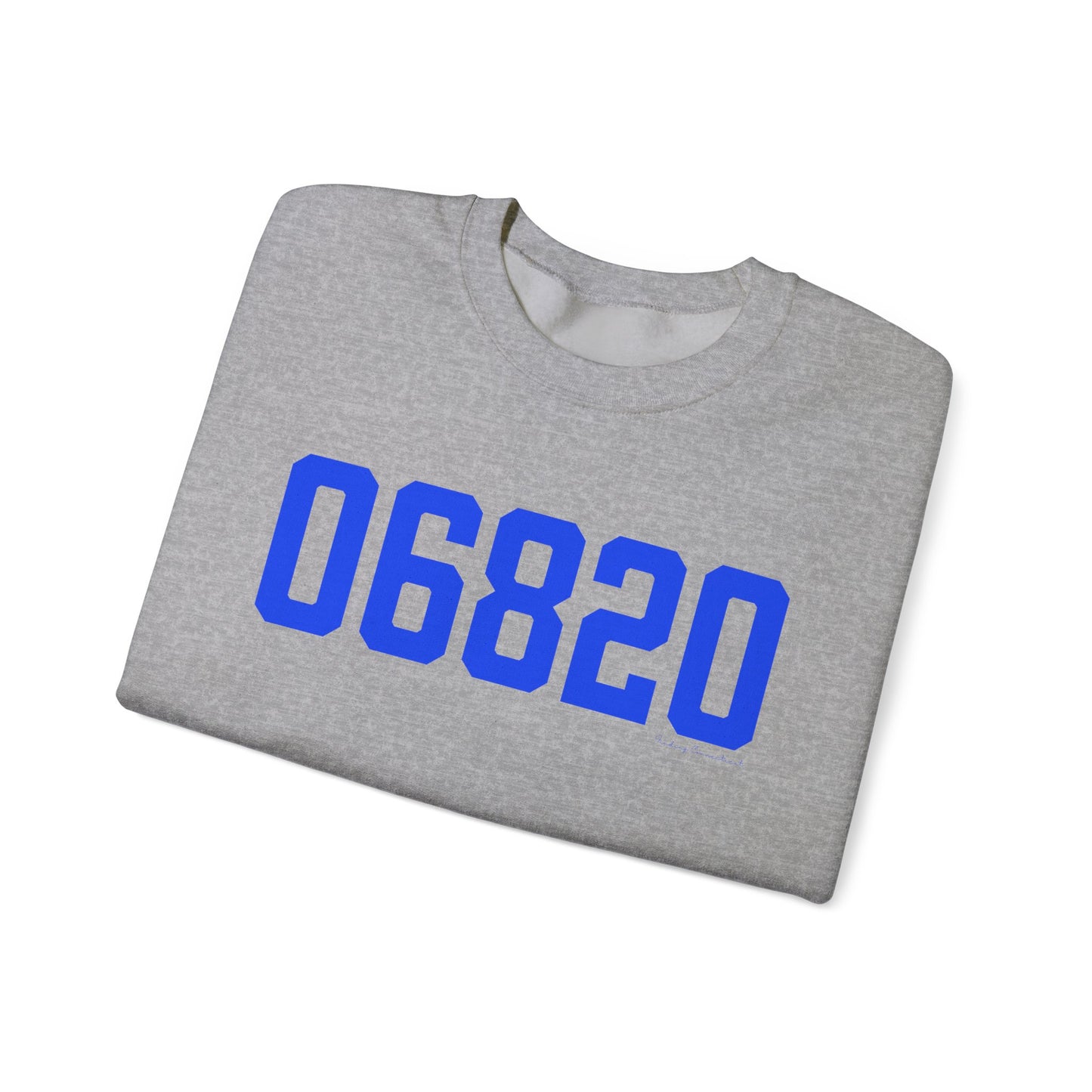 06820 - Darien Connecticut Zip Code  Unisex Heavy Blend™ Crewneck Sweatshirt