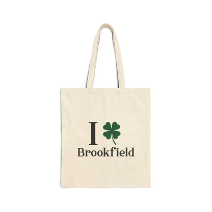 I Clover Brookfield Cotton Canvas Tote Bag
