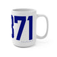 06371 Lyme Connecticut Zip Code Mug 15oz