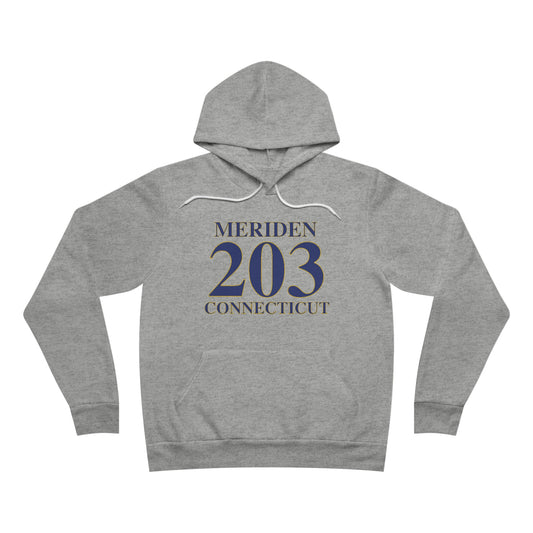 Meriden 203 Connecticut Unisex Sponge Fleece Pullover Hoodie