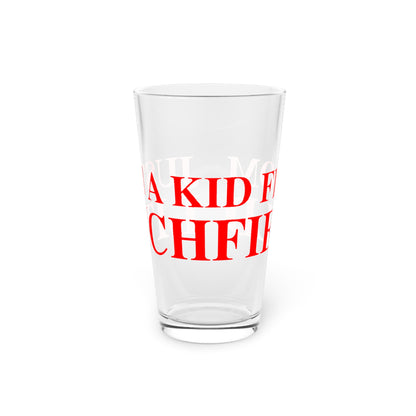 Just a kid from Litchfield Pint Glass, 16oz