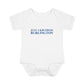 Just a kid from Burlington Infant Baby Rib Bodysuit