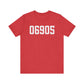 06905 Stamford CT Zip Code Unisex Jersey Short Sleeve T-Shirt