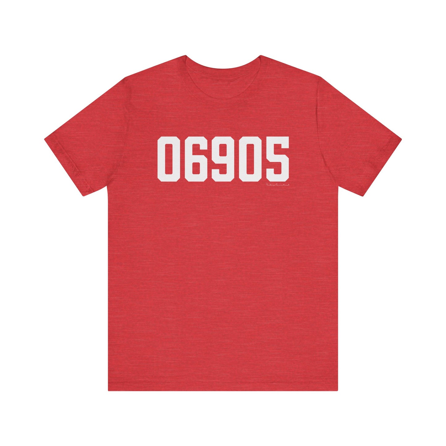 06905 Stamford CT Zip Code Unisex Jersey Short Sleeve T-Shirt