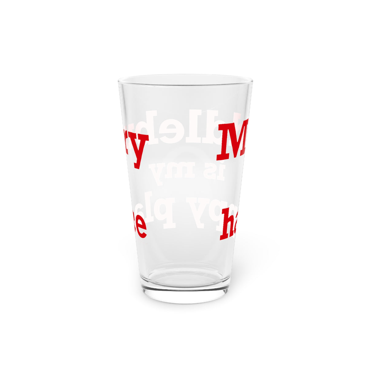 Middlebury is My Happy Place Pint Glass, 16oz