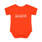 Just a kid from Brooklyn Infant Baby Rib Bodysuit