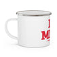 I Heart MNRE Enamel Camping Mug