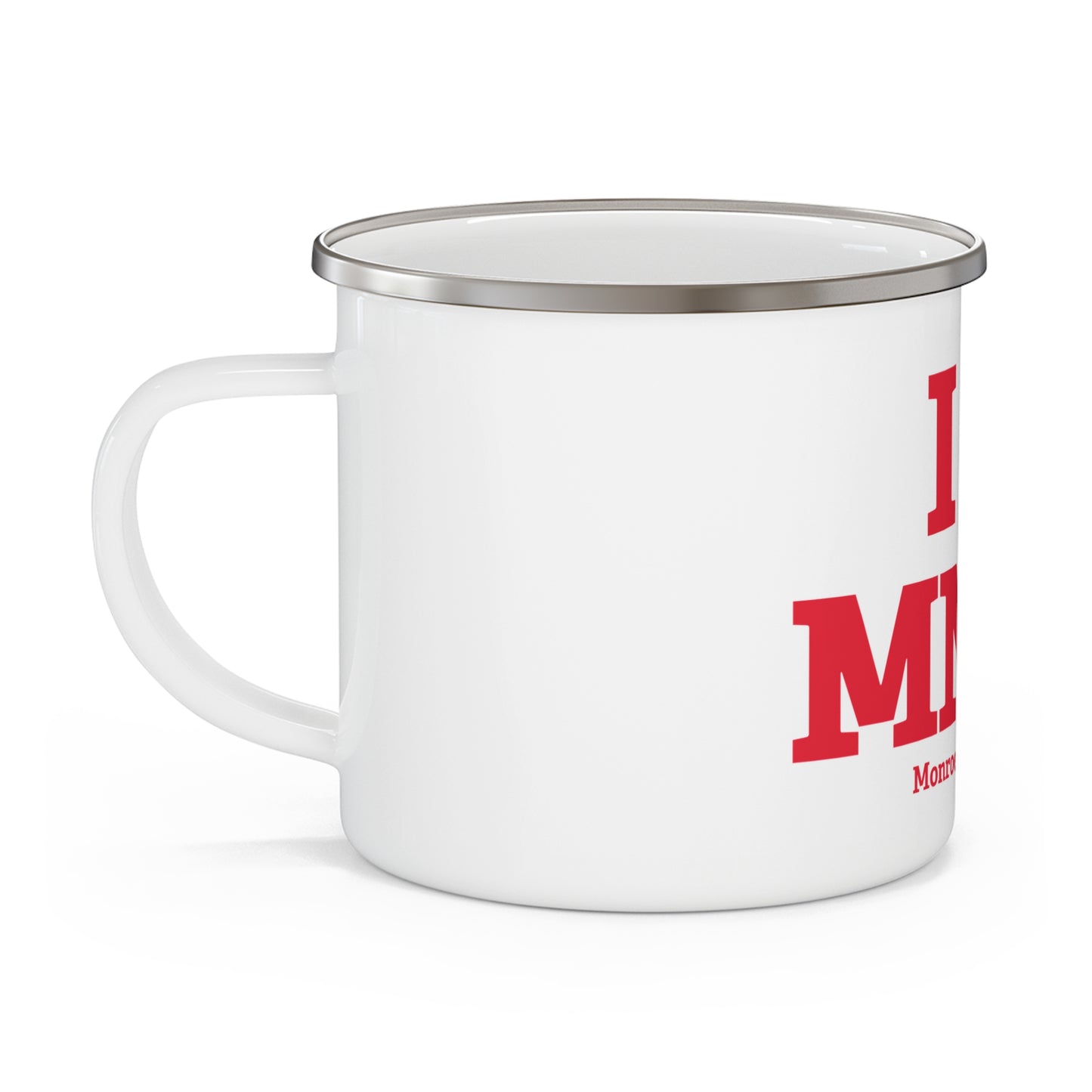 I Heart MNRE Enamel Camping Mug