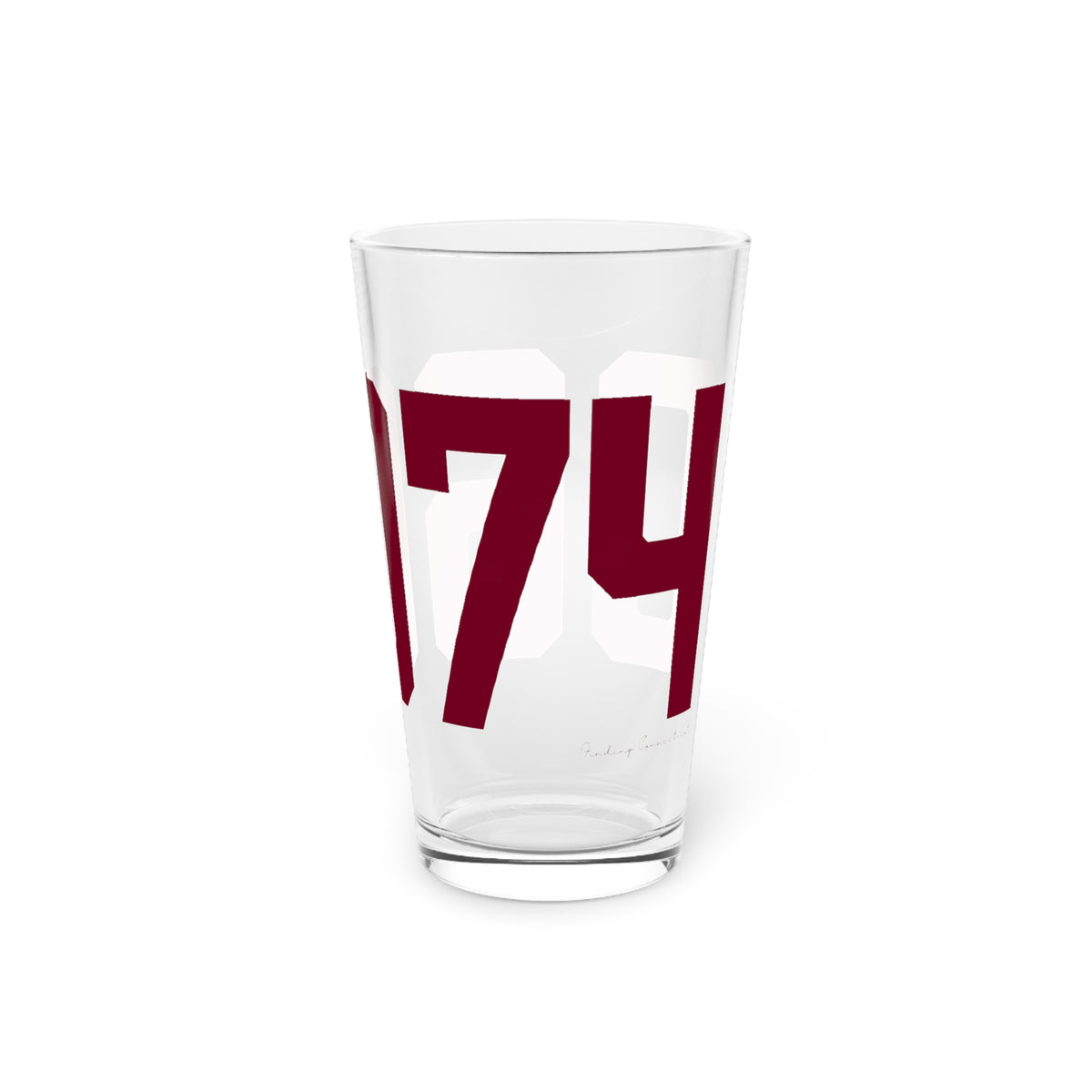 06074 South Windsor Connecticut Zip Code Pint Glass, 16oz
