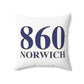860 Norwich Spun Polyester Square Pillow