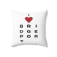 Bridgeport Vision Spun Polyester Square Pillow